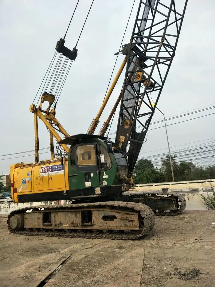 เครนตีนตะขาบ BIG MACHINE TRADING งานเข็มเจาะเปียก